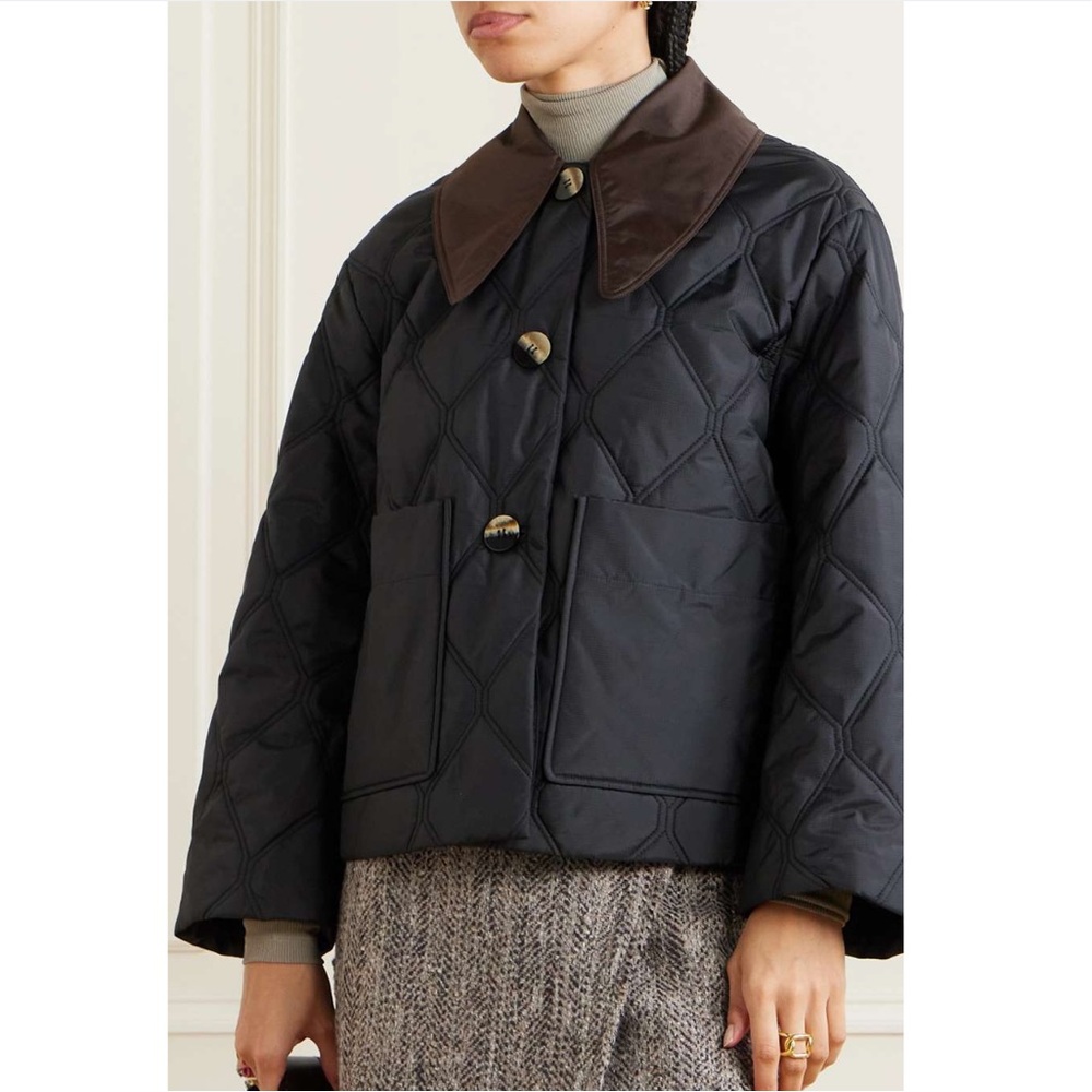 GANNI
Two-tone quilted ripstop jacket - Picture 5 of 6